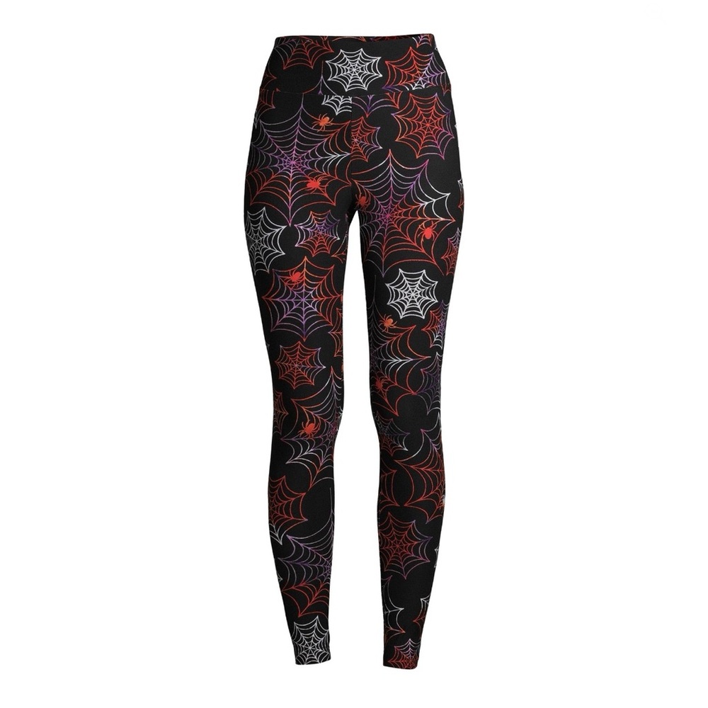 Juniors' Halloween Sueded Leggings